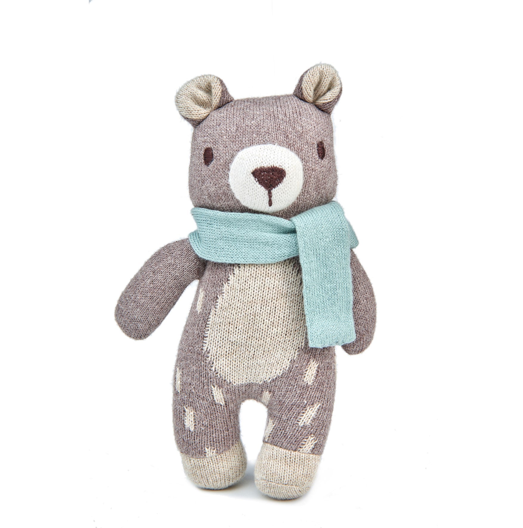 Fred the Bear Knitted Toy | Baby Threads