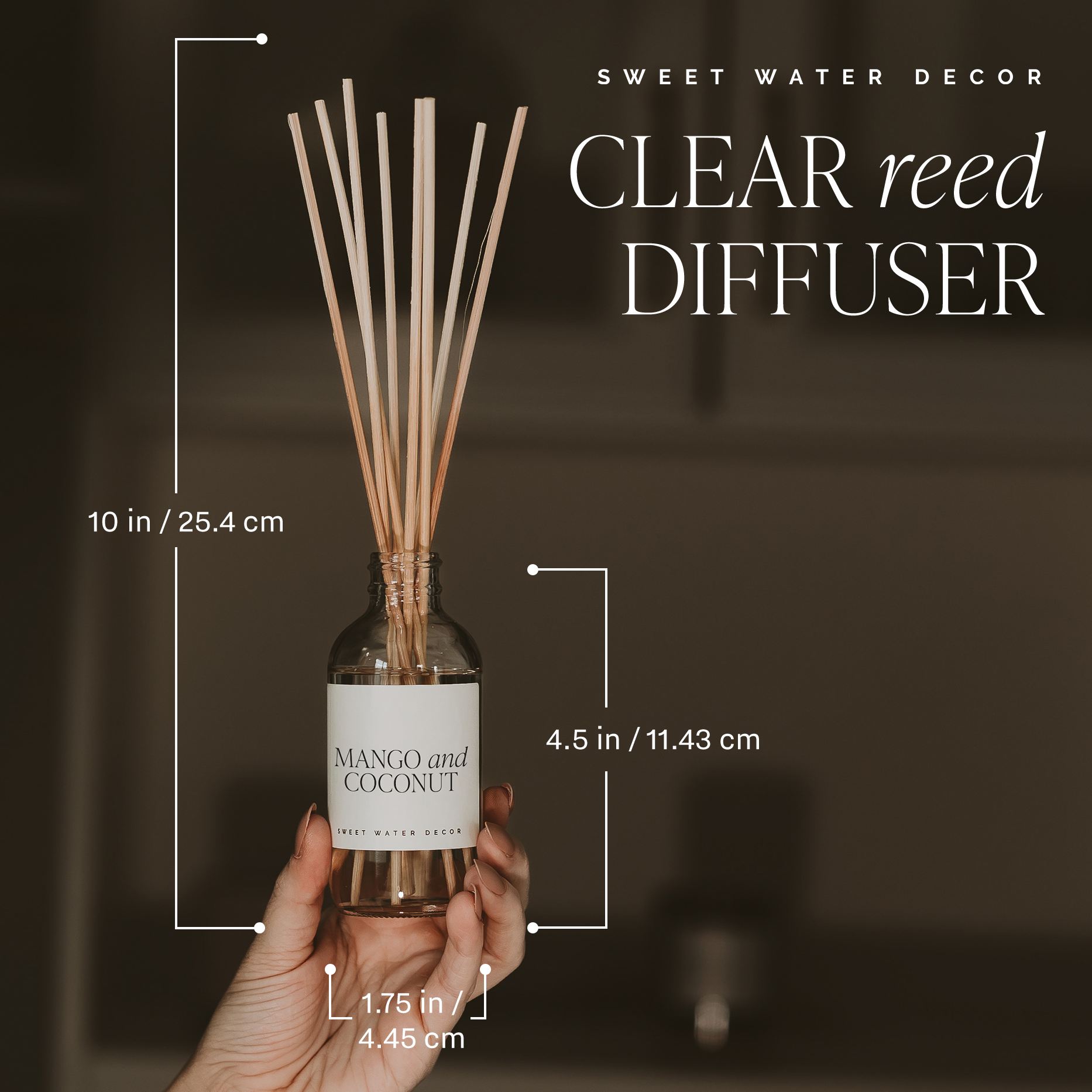 Wildflowers and Salt Reed Diffuser | Sweet Water Decor