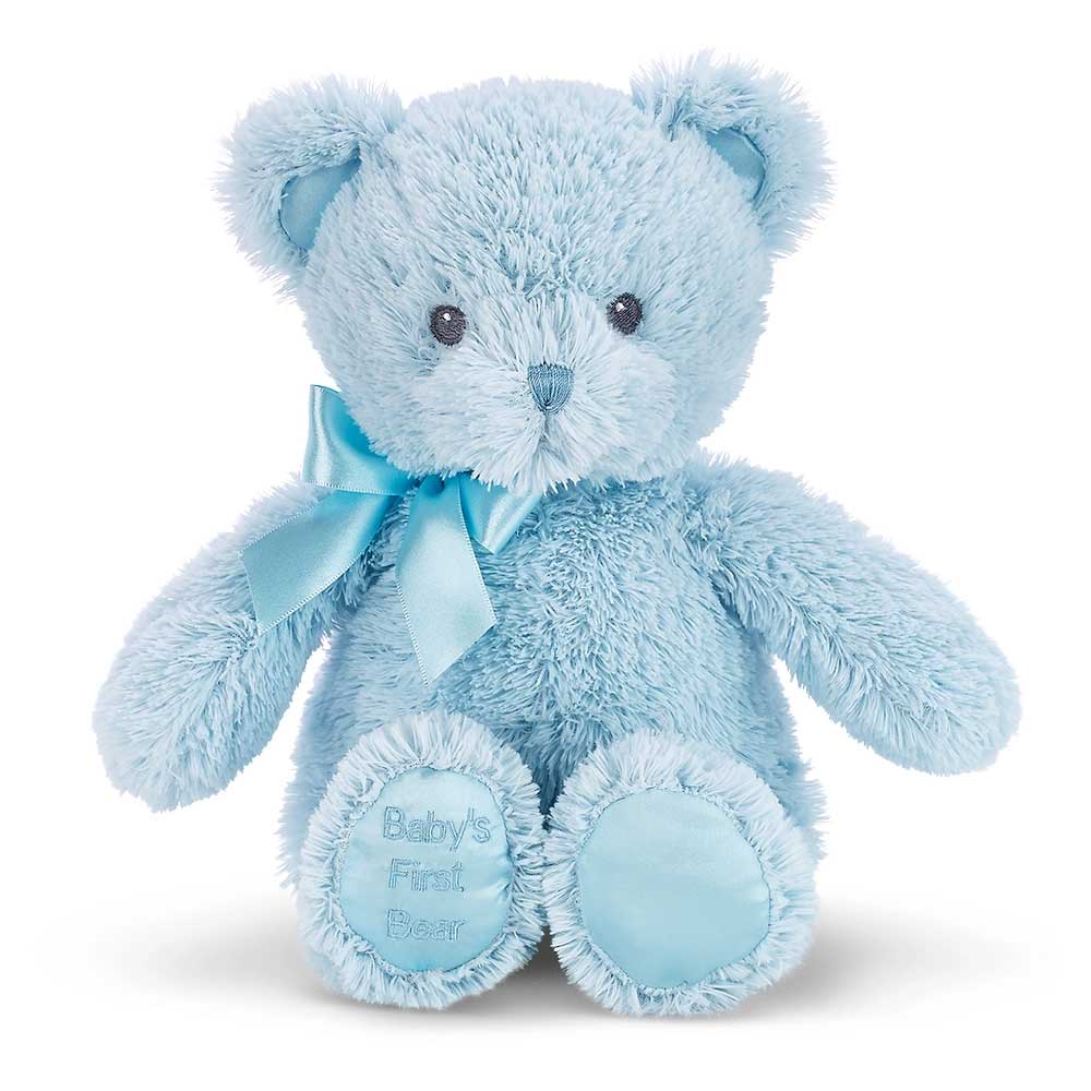 Baby's 1st Bear Blue, Small | Bearington Collection