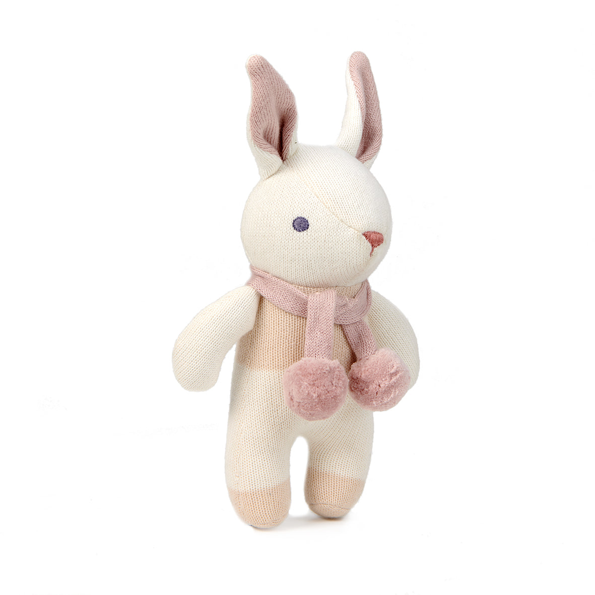 Baby Threads | Cream Bunny Rattle