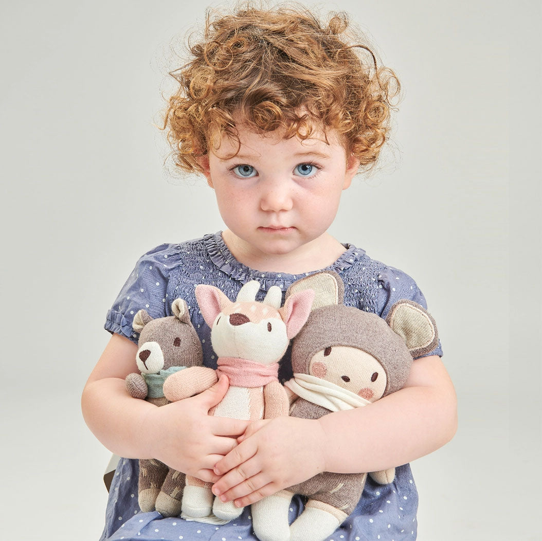 Fred the Bear Knitted Toy | Baby Threads