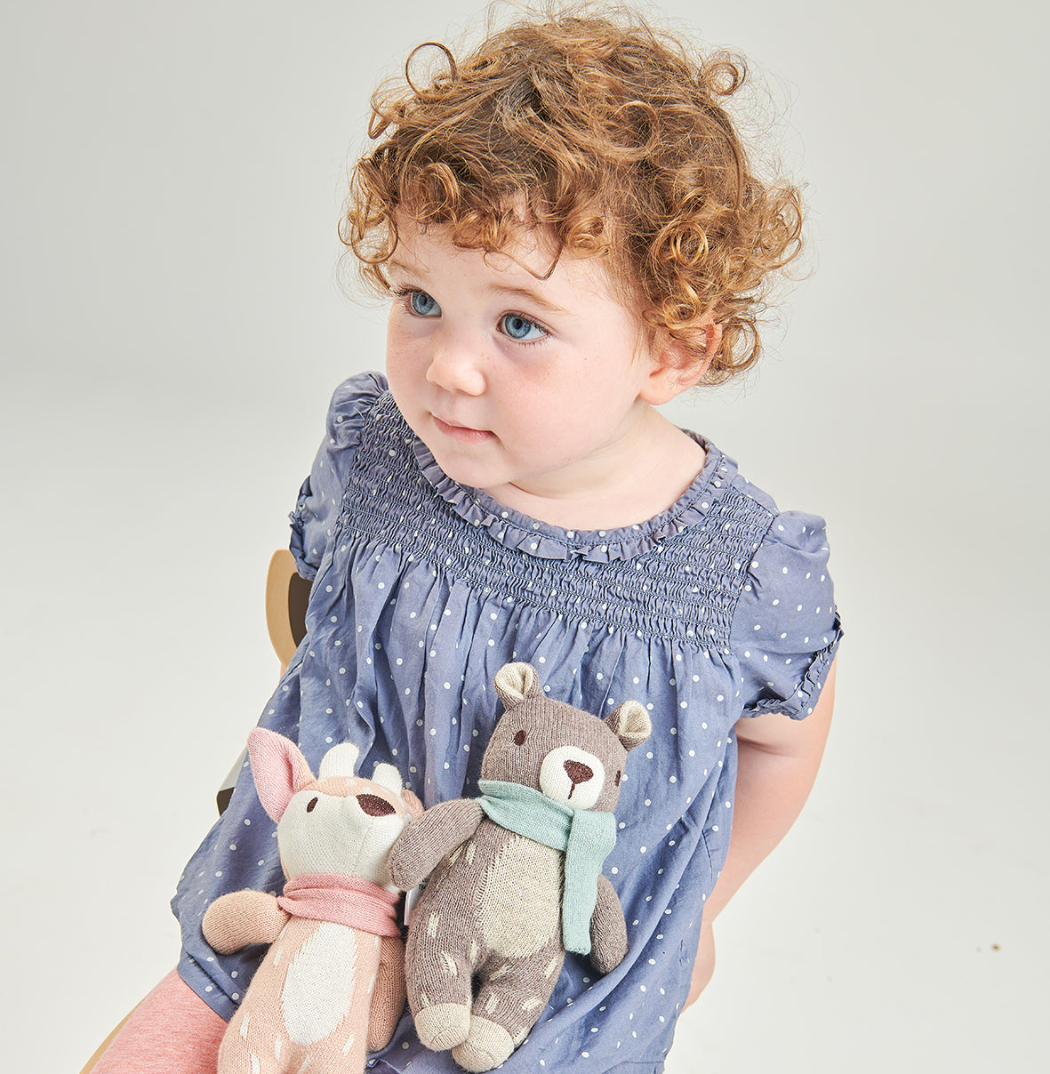 Finbar the Hare Knitted Toy | Baby Threads